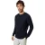 Threadbare Heren Yarra-trui met structuur, normale pasvorm (Marine)