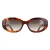 Ted Baker TB1758 Daisie 100 gloss klassieke tortoise bruin gradiënt zonnebril