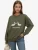 Hiccup Sweatshirt  kaki / wit