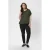 Kaffe Curve top kaki