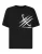 Plein Sport Shirt ‘Scratch’  zwart / wit
