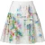 A-lijn rok met aquarel bloemenprint — Licht, artistiek en perfect voor zomerse elegantie