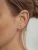 Hey Happiness Oorbellen ‘Trio Drop’  zilver