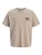 JACK & JONES Shirt  beige / zwart