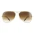 Ray-Ban Zonnebril Aviator Metal II RB3689 914751 Goudbruin Verloop