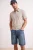 TRENDYOL MAN Heren Grijs Effen Kort Regular fit Poloshirts