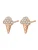 Hey Happiness Oorbellen ‘Sweet Ice Cream’  rose-goud