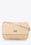 Wittchen Dames gevlochten crossbody tas met klep, klein, beige, polypropyleen