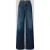 Tommy Hilfiger High rise Jeans van zuivere Katoen Model ‘DNM MINE 70 S WIDE LEG HW’