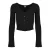 Damesvest Urban Classics cropped rib (GT)