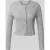 Only Regular fit gebreid jack van viscosemix, model ‘KATIA’