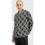 AllSaints Grid Ls Shirt Jet Black