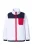 Ulla Popken Sweatvest  rood / zwart / wit