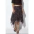 Hoge Taille Polkadot Midi A-Lijn Rok