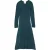 Closed Long Sleeve Rib Dress Pini Green