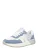 MUSTANG Sneakers laag  saffier / duifblauw / zilver / wit