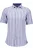 RAGMAN Linnen Overhemd blauw, Gestreept