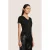 MSCH Copenhagen Mschfenya Modal V Neck Tee Tops & T-shirts Dames – Shirt – Zwart –
