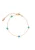 IZIA Armband  turquoise / rose-goud