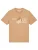 Watapparel Shirt ‘And It Burns’  donkerbeige / offwhite