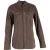 Tom Ford twill overhemd in bruin katoen