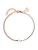 PURELEI Armband ‘Fire Fusion’  rose-goud / transparant