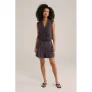 WE Fashion gilet aubergine