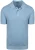 Suitable Knitted Jacquard Polo Lichtblauw