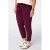 MS Mode slim fit broek Plus Size – donkerrood