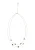 usha FESTIVAL Ketting  goud / gemengde kleuren
