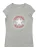CONVERSE Shirt  grijs / rood / wit