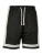 Bucketz Sportbroek  zwart / wit