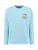 Shiwi Sweatshirt ‘Kyle Island’  marine / lichtblauw / curry / zwart