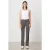 TRVL DRSS Tweed Print Long Basic Pants Ink Blue