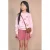 NONO sweater met print – roze