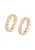 faina Oorbellen  goud / rose-goud / zilver