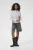 Overhemd met lang mouwen KAosita Loose fit white black