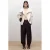 Mango sweater met wol ecru