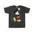 Disney Heren Mickey Mouse Classic Kick T-Shirt (Licht Grafiet)