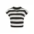 Dames-T-shirt Urban Classics stripe short