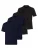 CASAMODA Shirt ‘Basic’  zwart gemêleerd