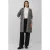 s.Oliver BLACK LABEL gebreid vest met wol met panterprint antraciet