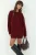 Gebreide Mini-jurk met Ronde Hals