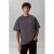 CALVIN KLEIN JEANS relaxed T-shirt met backprint grijsblauw