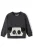 MINOTI Sweatshirt  blauw / donkergrijs / zwart / wit