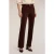 Motivi Corduroy Flare Pants Brown