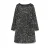 VERO MODA CURVE korte jurk met pailletten zilver