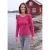 Basic shirt met lange mouwen en ronde hals