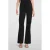 TQ-Amsterdam gestreepte straight fit pantalon Romee zwart