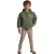 Minoti Geborduurde baseball-varsityjas voor jongens (Khaki)